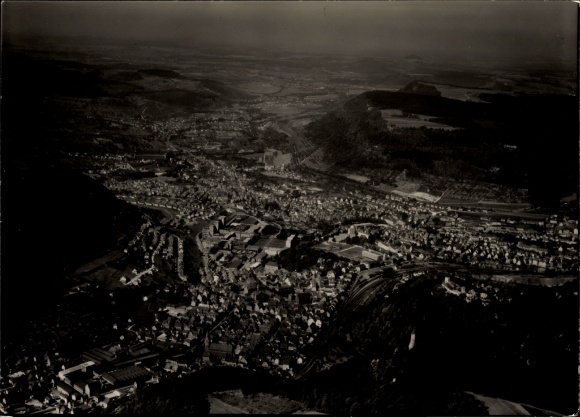 Postcard Geislingen an der Steige, view of Geislingen an der Steige