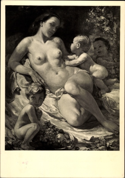 Artist PC Heymann, Rich., fertility, female nude, HDK 526