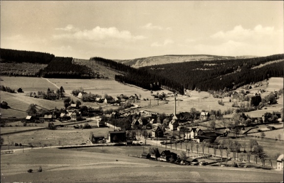 Ak Heidersdorf im Erzgebirge, Panorama