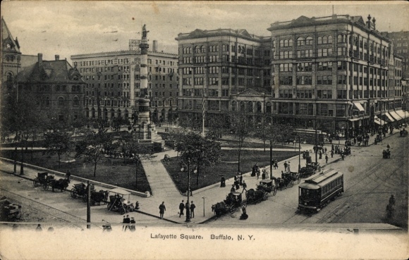 PC Buffalo New York USA, Lafayette Square