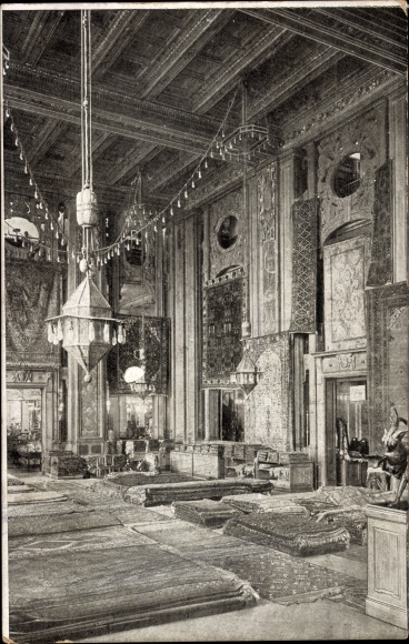 PC Berlin Mitte, department store A. Wertheim, Leipziger Strasse, carpet hall