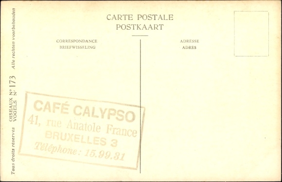 Artist PC Dupond, H., Lanius minor, Kleine grijze Klauwier No.173