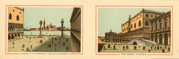 12 lithographs in envelope Venezia Venice Veneto