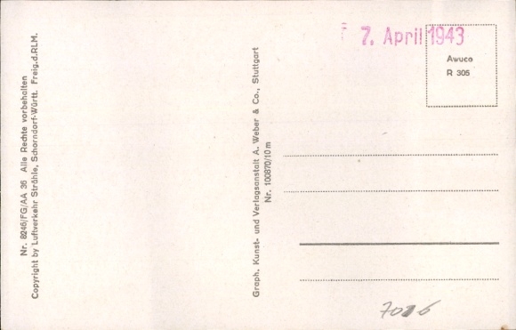 Postcard Schmie Maulbronn in Enzkreis, aerial photograph