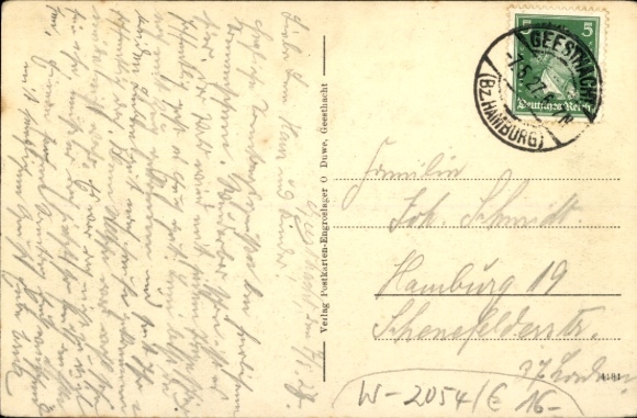 Postcard Edmundstal Siemerswalde Geesthacht an der Elbe, Susannenhaus