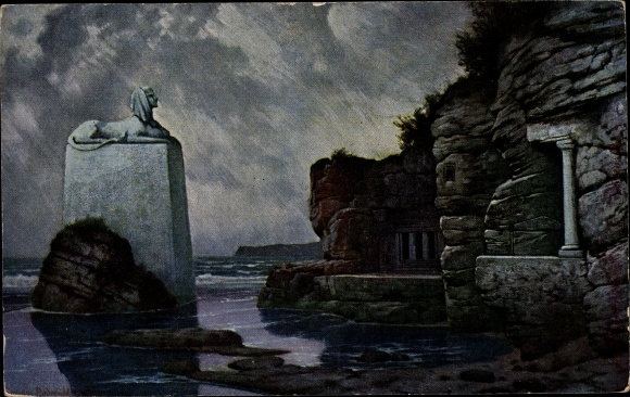 Artist PC Rüdisühli, Hermann, From old times, Sphinx, Novitas 25 836
