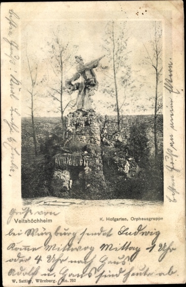 KP Veitshöchheim w Dolnej Frankonii, K. Hofgarten, grupa Orpheus