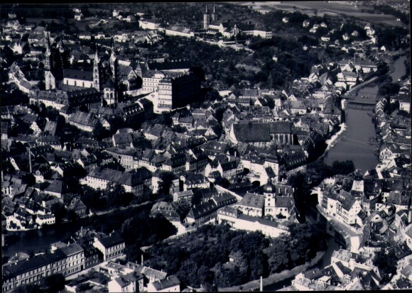 Photo Bamberg in Upper Franconia, aerial photograph