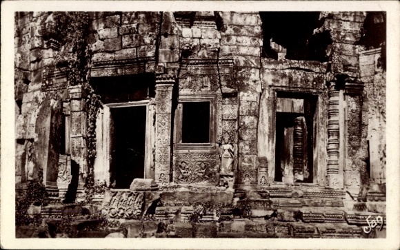 Ak Angkor Wat Kambodscha, Ruinen, Angkor Thom, Soubassements, Türme, Terrasse