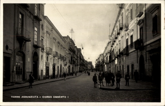 Ak Torre Annunziata Campania, Corso Umberto I