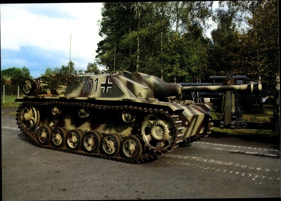 Postcard Panzer, Sturmgeschütz 40, Bundeswehr