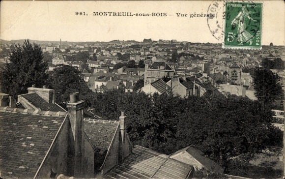Ak Montreuil sous Bois Seine Saint Denis, Gesamtansicht