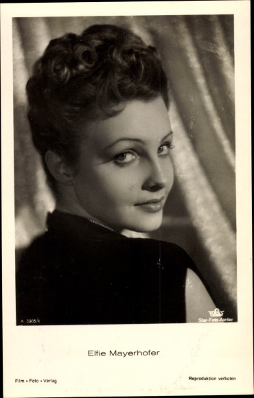 Actrice Elfie Mayerhofer, portret, Tobis A 3905 1