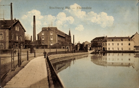 Postcard Stolberg in the Rhineland, Ellermühle