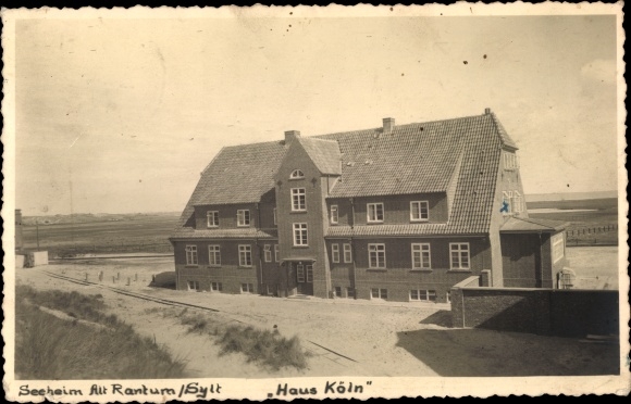 Foto Ak Rantum auf Sylt, Seeheim, Haus Köln
