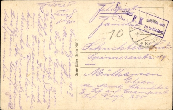 Postcard Święciany Lithuania, Napoleon's cottage