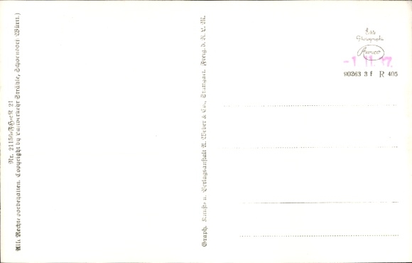 Postcard Abtsgmünd Ostalbkreis, aerial photograph