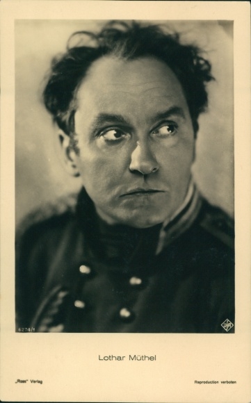 Ak Schauspieler Lothar Müthel, Portrait