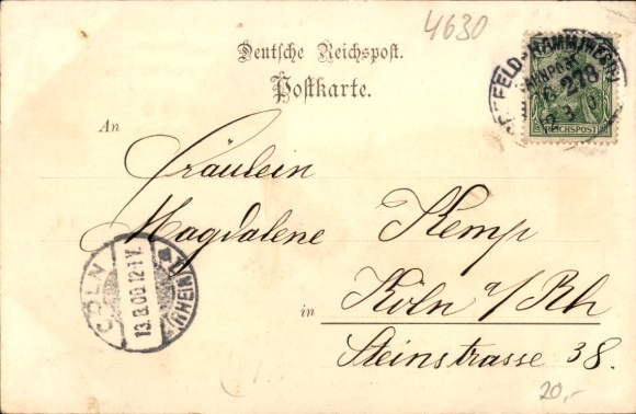 lito Bochum w Zagłębiu Ruhry, Kaffee Bendmann w Stadtpark