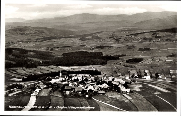 PC Hohenau Lower Bavaria, aerial photo of the place