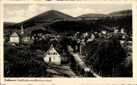 Postcard Siedlinghausen Winterberg in the Sauerland, panorama