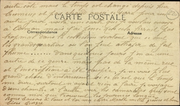 Postcard Vardar Greece, Chez ces Dames