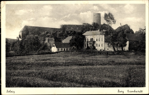 Ansichtkaart Bad Belzig in de Mark, Kasteel Eisenhardt