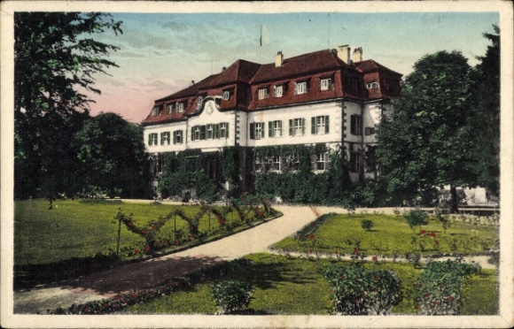Postcard Zeitlofs Lower Franconia, Castle