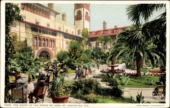 Ak Sint-Augustinus Florida VS, Het Hof van Ponce de Leon