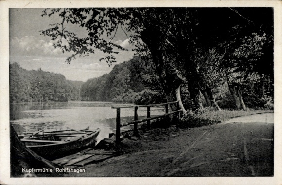 Postcard Rohlfshagen Rümpel Schleswig-Holstein, Kupfermühle