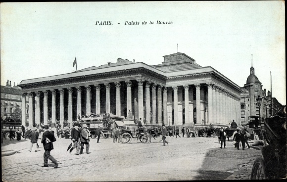 Ansichtkaart Parijs II, Palais de la Bourse