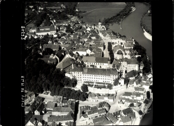 Photo Neuburg an der Donau Upper Bavaria, aerial photograph