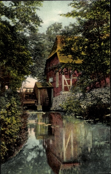 Ansichtkaart Holm Seppensen Buchholz in de Nordheide, Seppenser Mühle