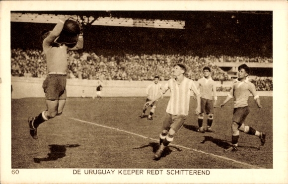 PC Amsterdam, Olympic Games 1928, football, goalkeeper of Uruguay