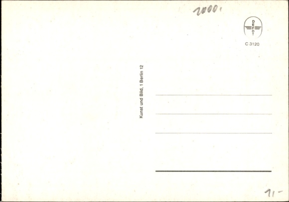 Postcard Berlin Reinickendorf Heiligensee, Diakoniezentrum