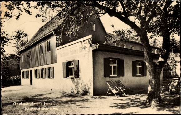 Ansichtkaart Naundorf Struppen Sachsen, Inn Schönehöhe