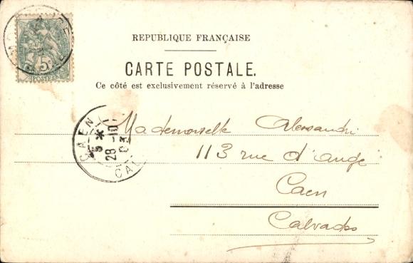 Artist Postcard Prado marchant a l'echafaud 1889