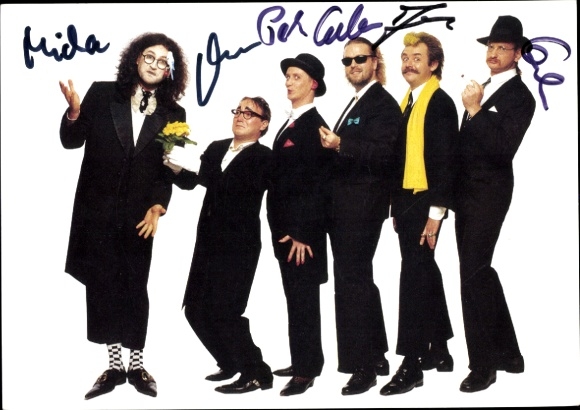 Ak Schauorchester ungelenk, Autogramme
