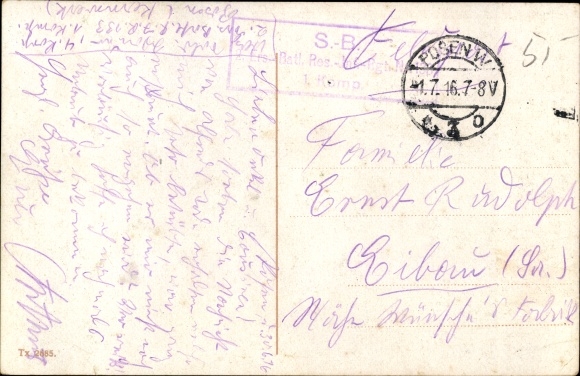 Postcard Poznań Posen, Kernwerk, Soldiers, Lineup
