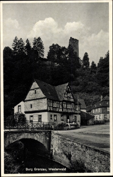 KP Grenzau Höhr Grenzhausen w Westerwaldzie, zamek Grenzau