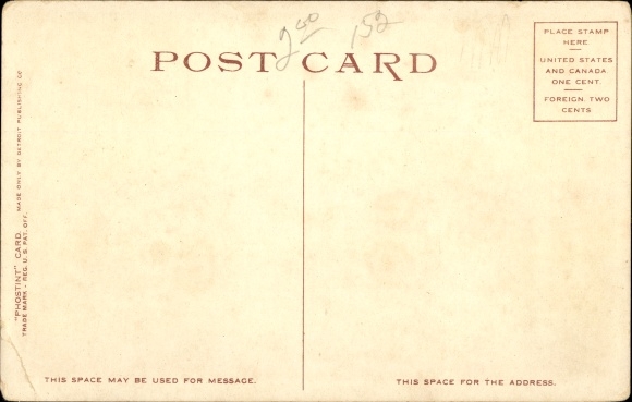 Ak Portsmouth Van Newhampshire de V.S., Thomas Bailey Aldrich Gedenkteken, Keuken