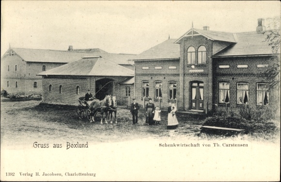 Ak Boxlund Viöl in Noord-Friesland, schenkeconomie