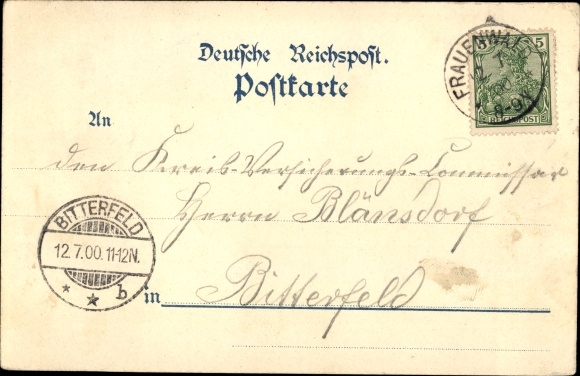 lito Schleusingen w Turyngii, dom dla klaczy na Adlersbergu, wieża, zajazdy, widok
