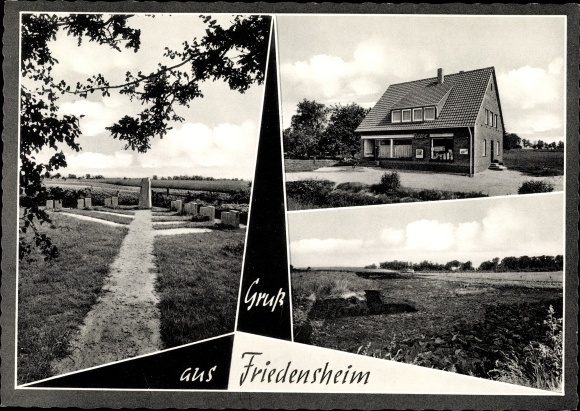 Ak Risum Lindholm Kreis Südtondern, Friedensheim, Handlung
