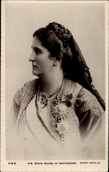 Picture Princess Milena of Montenegro, portrait
