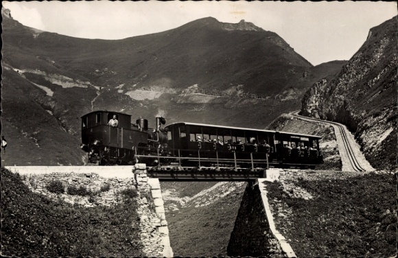 Postcard Canton of Bern, Brienz-Rothorn Railway, Oberstaffel