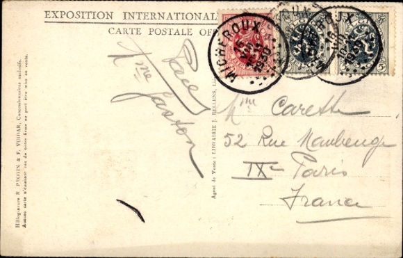 PC Liège Liège Wallonia, World Exhibition 1930, Les Provinces Belges