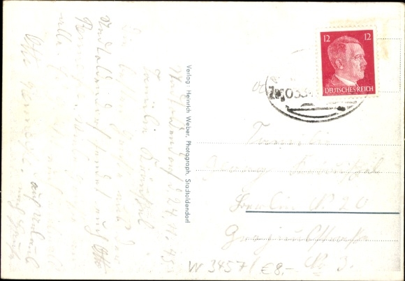 Postcard Stadtoldendorf in Lower Saxony, Panorama, Homburg