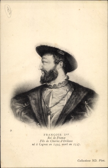 Artist PC King Franz I of France, Francois Ier, portrait