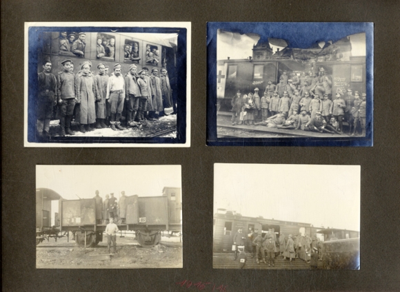 Berlin Military World War 1914/15 kk Eastern Front Red Cross Photo Album. 46 original photos